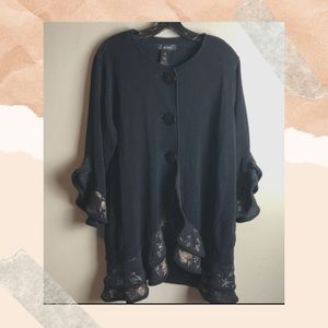 Ali Miles women’s button down cardigan size Large